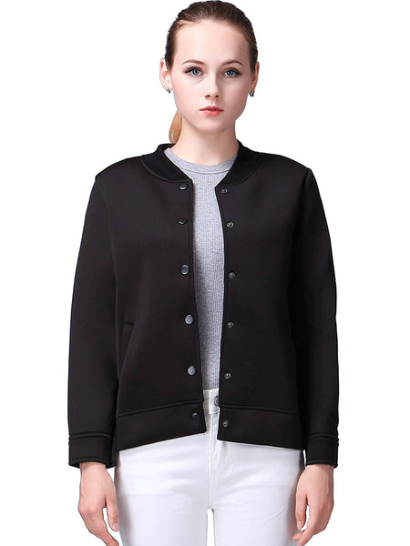 Miya Memory Light weight winter jacket Women, Baseball Jersey jackets for women