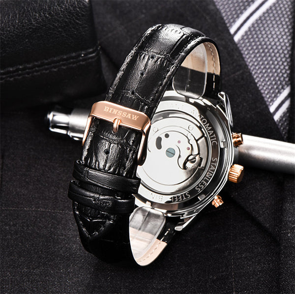 BINSSAW Watches Men Luxury Top Brand New Fashion Men's Big