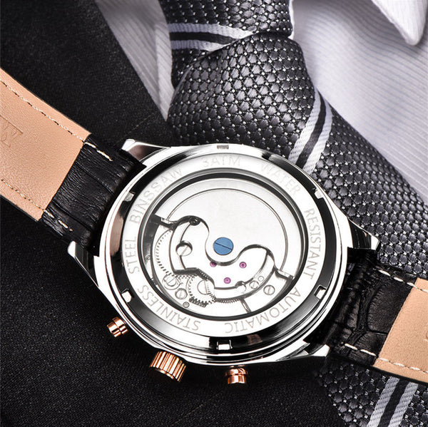 BINSSAW Watches Men Luxury Top Brand New Fashion Men's Big