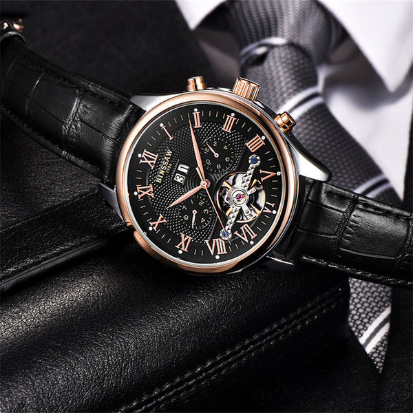 BINSSAW Watches Men Luxury Top Brand New Fashion Men's Big