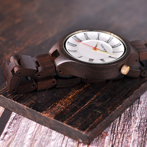 Luxury Ladies Wood Watches Special Design Handmade