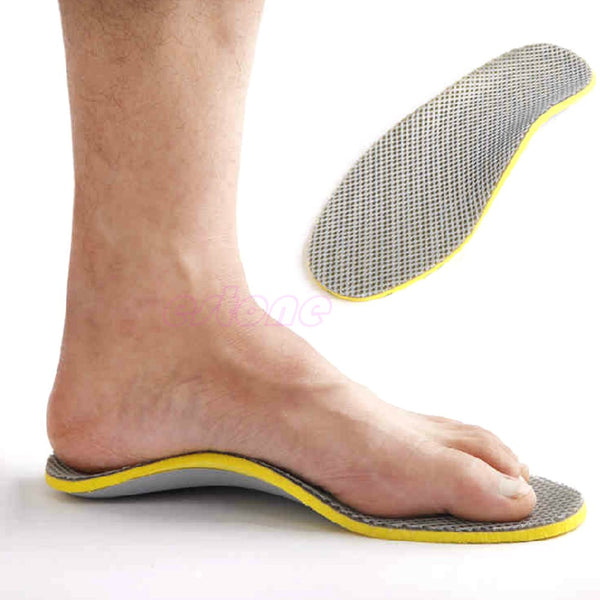 3D Premium Comfortable Orthotics flat foot Insole TPU Orthopedic Insoles for Shoes insert Arch Support pad for plantar fasciitis